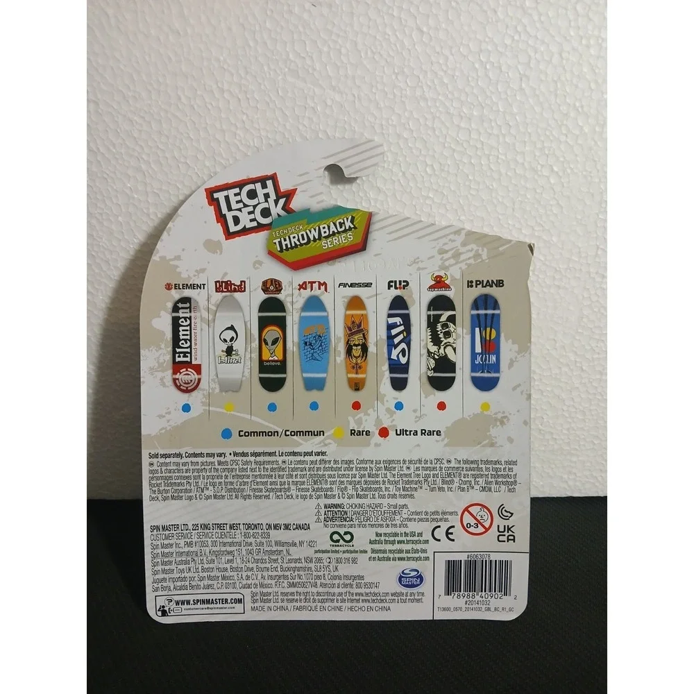 Tech Deck Throwback Series Blind Skateboard Fingerboard Walmart Exclusive